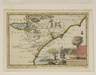 A 1707 map of the Virginia to Florida coastline by Pieter van der Aa