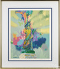 LeRoy Neiman signed serigraph of the Statue of Liberty
