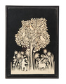 AMERICAN PAPER CUTOUT, late 19th century, signed