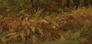Thomas Worthington Whittredge Oil on Canvas Painting, signed, The Catskill Ferns in Autumn