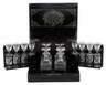 A Continental Black Lacquer Liquor Chest