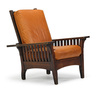 L. & J.G. Stickley, Onondaga Shops, Morris chair, Fayetteville, NewYork, circa 1902