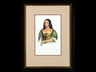 McKenney & Hall; Lithographs, Po ca hon tas & Oche Finceco