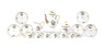 NINE PIECE HEREND ROTHSCHILD BIRD DEMITASSE SET. Hungary. 2nd half-20th century
