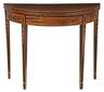 American Federal inlaid games table, attributed to Baltimore, Maryland, circa 1800