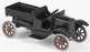 A Buddy L pressed steel flivver toy dump truck