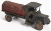 An American National pressed steel gasoline tanker toy truck