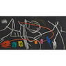 Joan Miro Etching & Aquatint, signed 1973, Abstract, from Gravures Pour Une Exposition