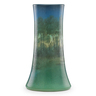 CARL SCHMIDT (1885 - 1969); ROOKWOOD Pottery, large Scenic Vellum vase with forest and lake