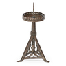 SAMUEL YELLIN (1885 - 1940), candleholder with clover leaf design
