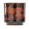 BROTHER THOMAS BEZANSON (1929 - 2007), small straight-walled coupe, Honan Tenmoku glaze, Weston, VT. Glazed porcelain