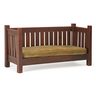 An L. & J.G. Stickley, Onondaga Shops, settle, Fayetteville, New York, circa 1902-07, unmarked