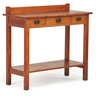 An L. & J.G. Stickley server, Fayetteville, New York, circa 1920, branded