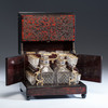 A French Tortoiseshell Liquor Chest by Tahan