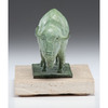 A Bronze American Bison Sculpture by Tom Hewlett