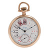 Elgin Open Face Card Suite Pocket Watch Ca. 1917, featuring a playing card