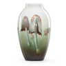 CARL SCHMIDT (1885 - 1969); ROOKWOOD Pottery, Iris Glaze vase with mushrooms
