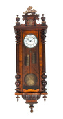 A Gustav Becker Vienna Wall Clock