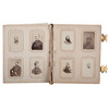 A Civil War Era Carte de Visite CDV Album of Prominent American Personalities