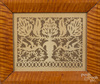 A cutwork valentine, 20th century