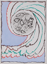 Pierre Alechinsky Aquatint & Lithograph, signed, Borealites Series
