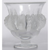 Lalique Vase, Lovebirds, French, 20th century