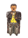 A Stevens cast iron Tammany mechanical coin bank