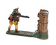 A Stevens cast iron William Tell mechanical coin bank