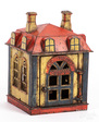A J. E. Stevens Novelty cast iron mechanical coin bank