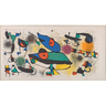 Joan Miro Lithograph, signed 1974, Sculptures II