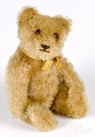 Three Steiff mohair teddy bears, 1950's. Two has ear buttons